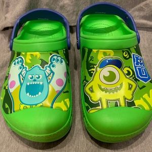 monster crocs slippers